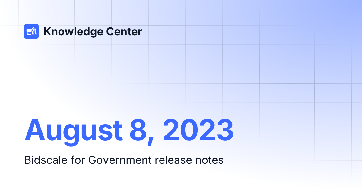 August 8, 2023 | Knowledge Center
