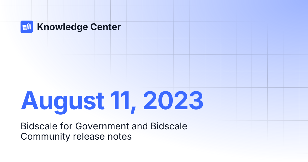 August 11, 2023 | Knowledge Center