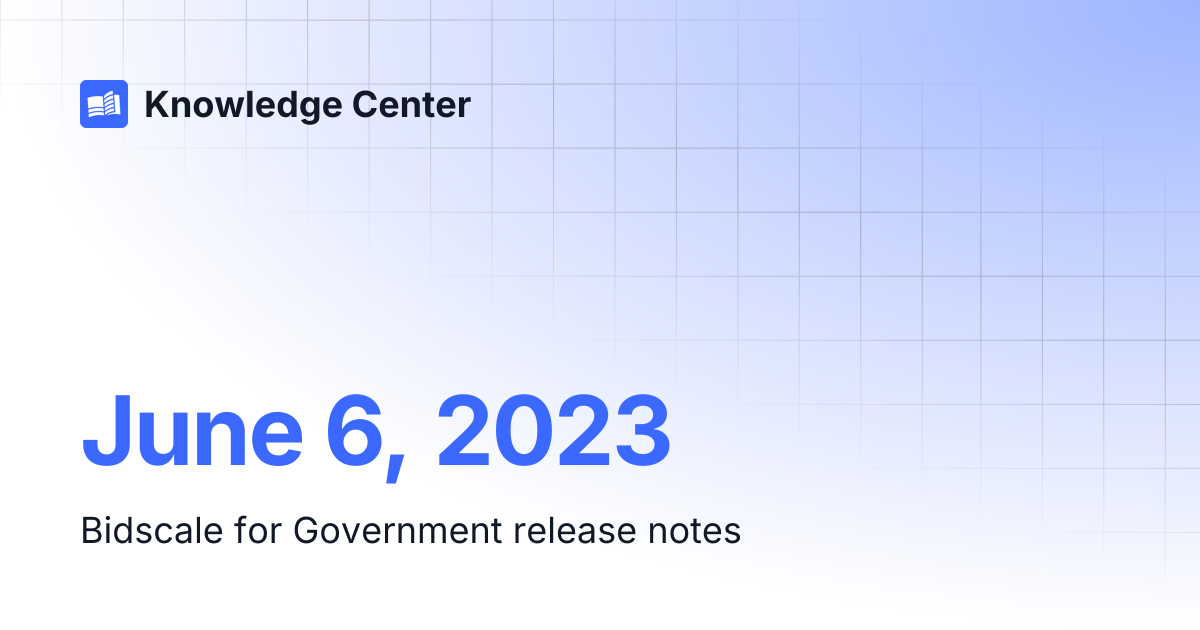 June 6, 2023 | Knowledge Center